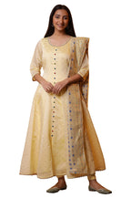 Aurelia Women'S Rayon Kurta Set (24Fed10643_Yellow