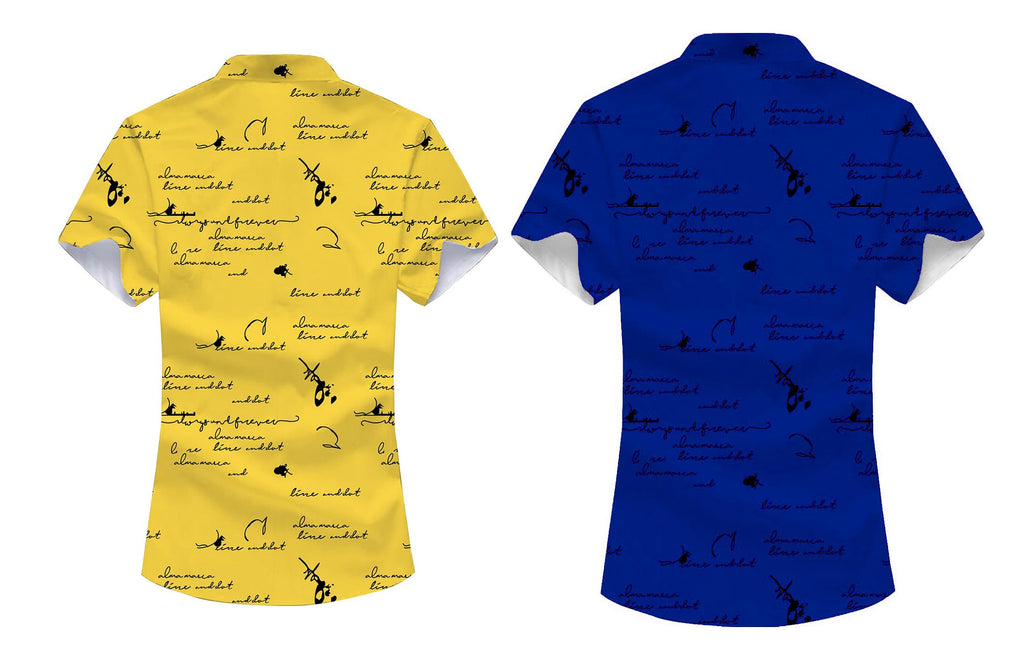 Kadiyu BoyS Lycra Blend Shirt With Half Sleeves Round Collar Neck Botton Down Closure Printed Pattern Relaxed Fit And Standard