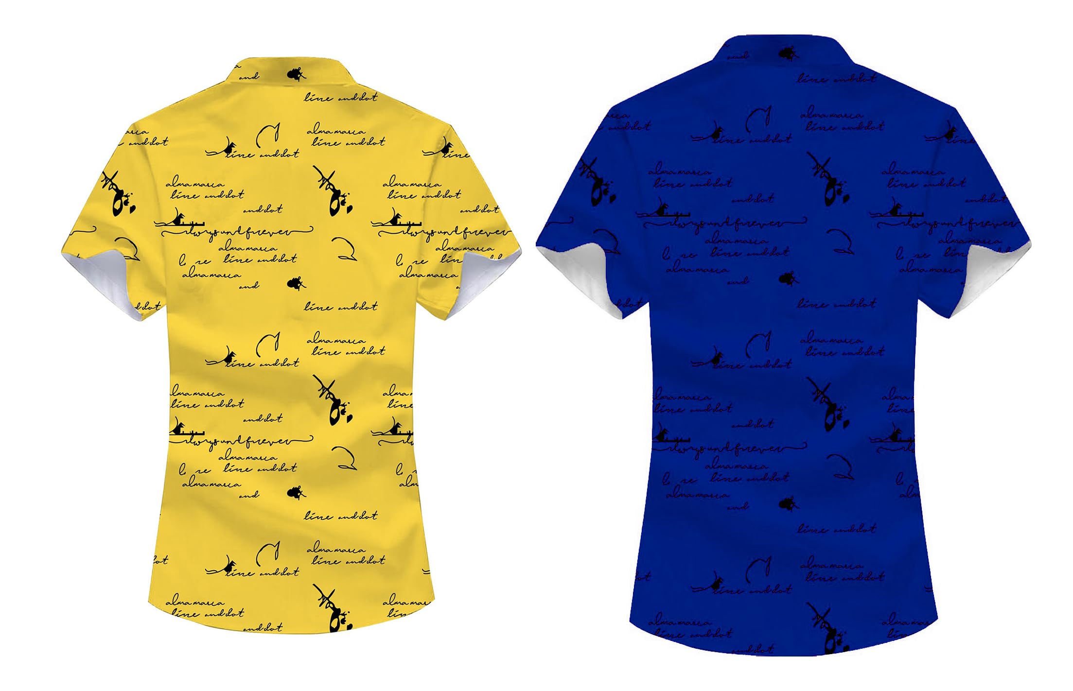 Kadiyu BoyS Lycra Blend Shirt With Half Sleeves Round Collar Neck Botton Down Closure Printed Pattern Relaxed Fit And Standard