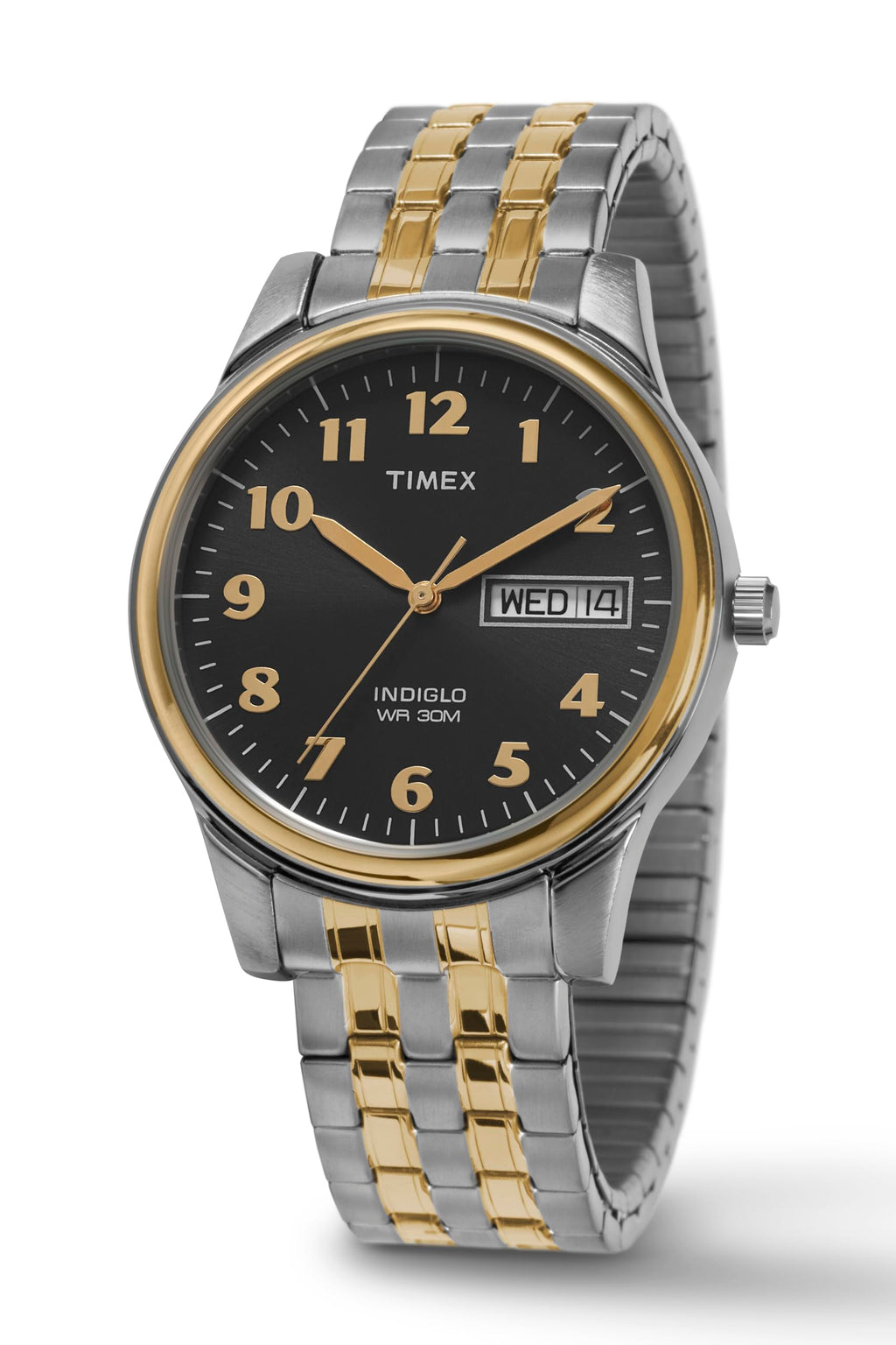 Timex Men's T26481 Charles Street Two-Tone Expansion Band Watch