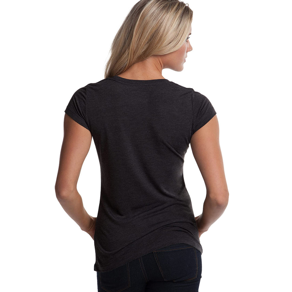 Bamboo Scoop Tee - Charcoal by Cariloha for Women - 1 Pc T-Shirt (M)