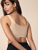 NYKD Soft Cup Easy Peasy Slip On Everyday Bra for Women, Wireless, Full Coverage, Support Shaper, Non Padded Sports Bra- NYB113,
