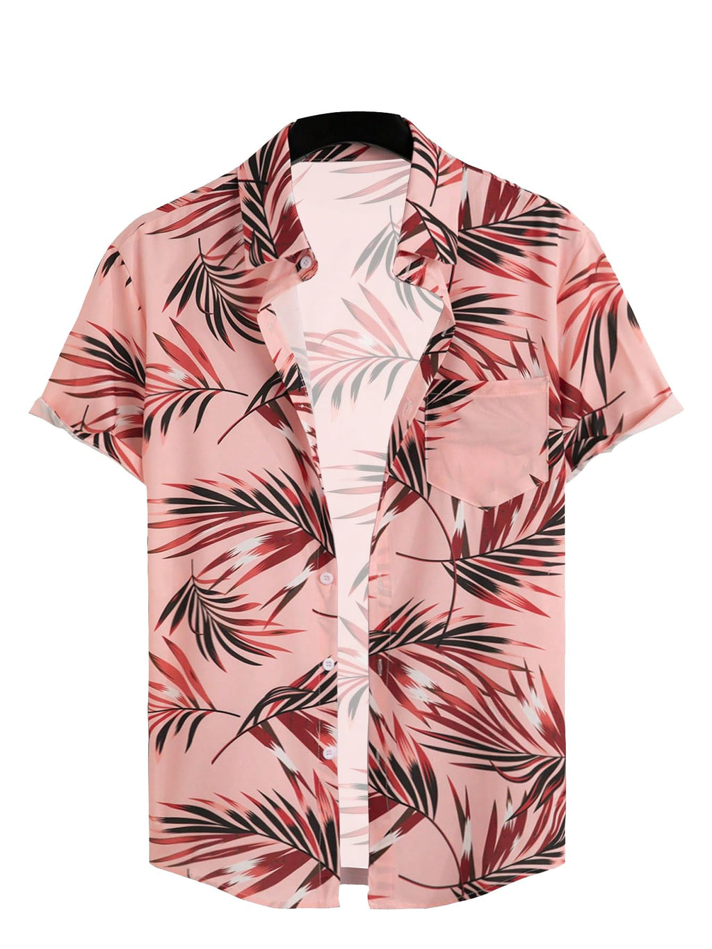 Shasmi Solid Regular Fit Fancy Casual Shirt for Men_Pink