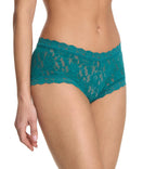 hanky panky Signature Lace Boyshort (4812P),Large,Northern Lights