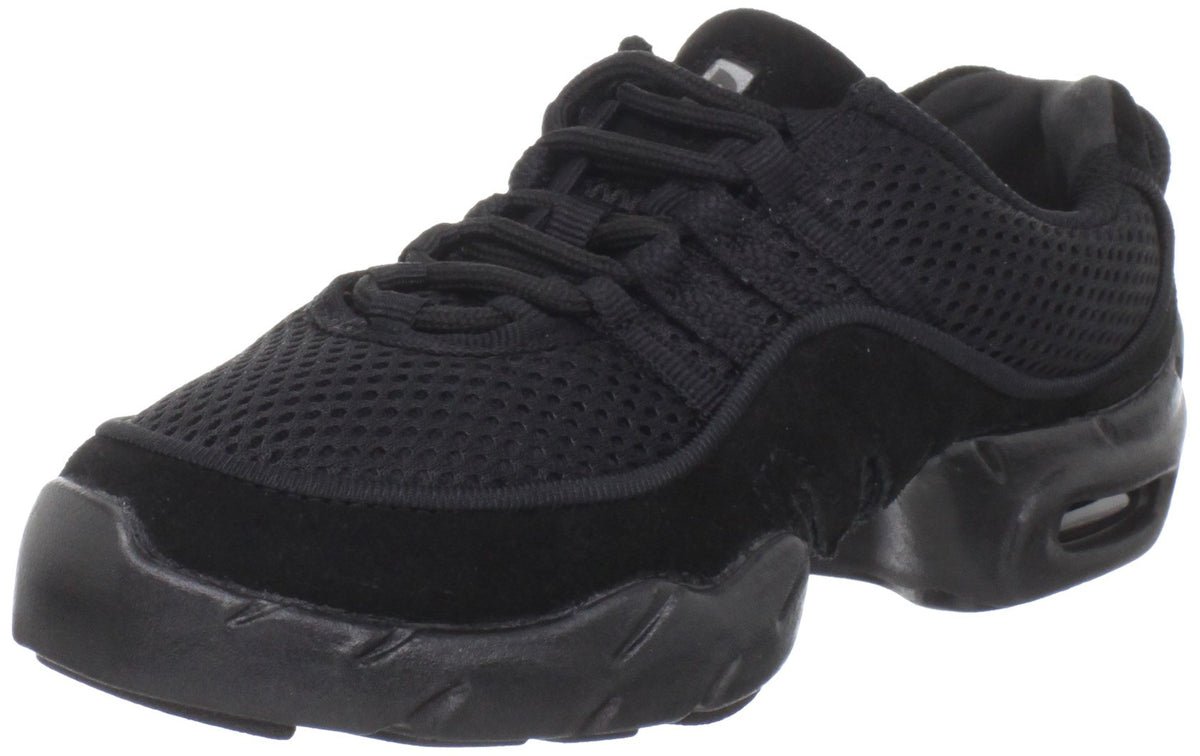 Bloch UnisexChild Boost MESH Sneaker, Black, 1.5 X(Medium) US Little Kid 1.5