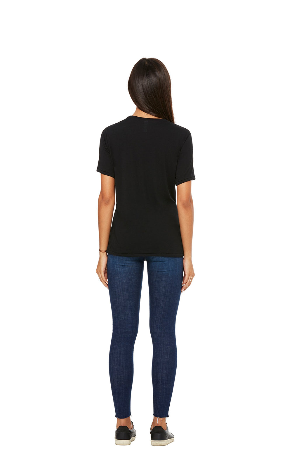 FWD Fashion Ladies Flowy Pocket T-Shirt - BLAcK - S(D0102H7WF8X)