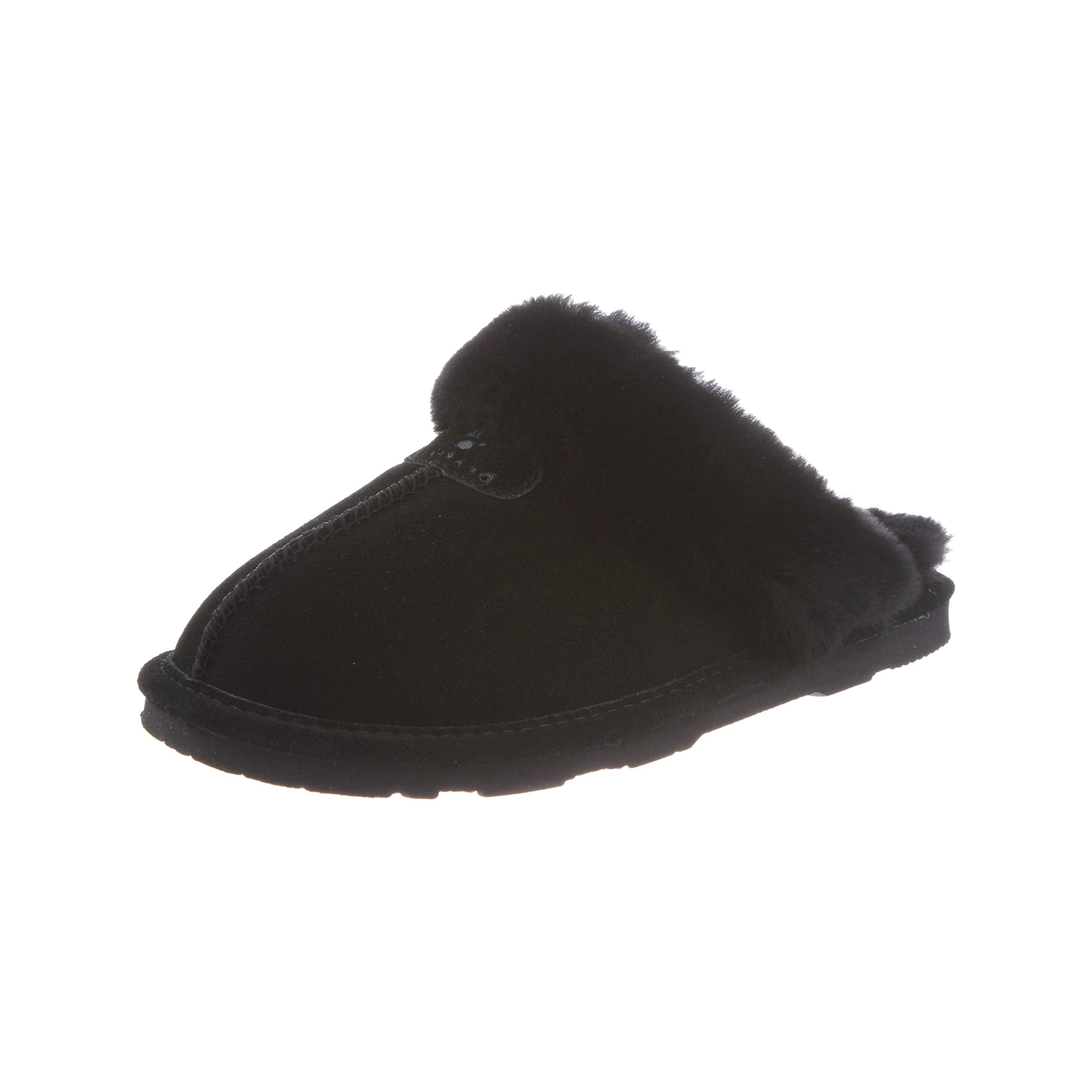 Bearpaw 671W-B-6 Womens Loki Slide Slipper  Black II - Size 6