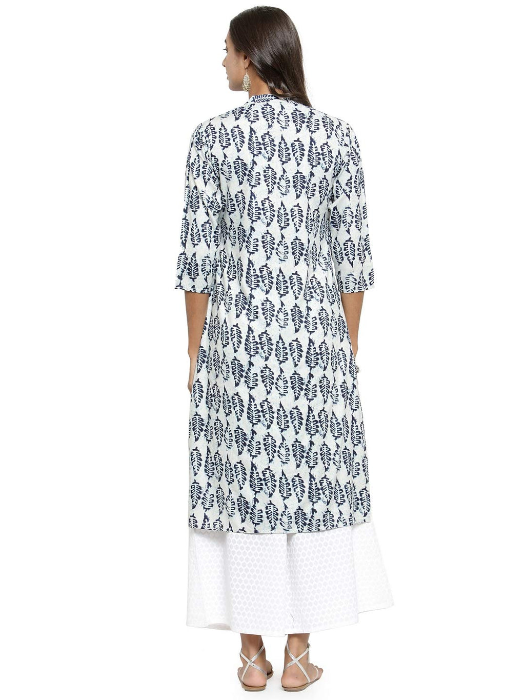 Gosriki Women'S Cotton Printed Straight Kurta