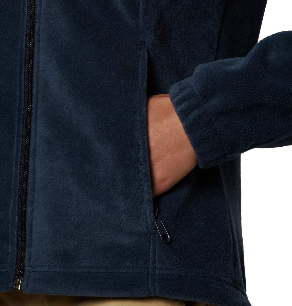 columbia Womens Benton Springs Full Zip, columbia Navy, 1X Plus