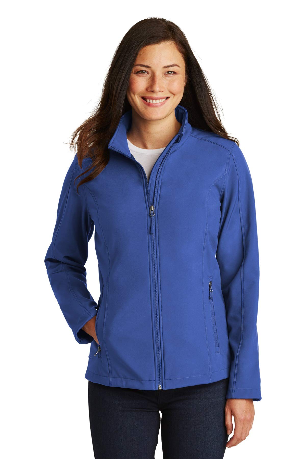 Port Authority Ladies Core Soft Shell Jacket M True Royal