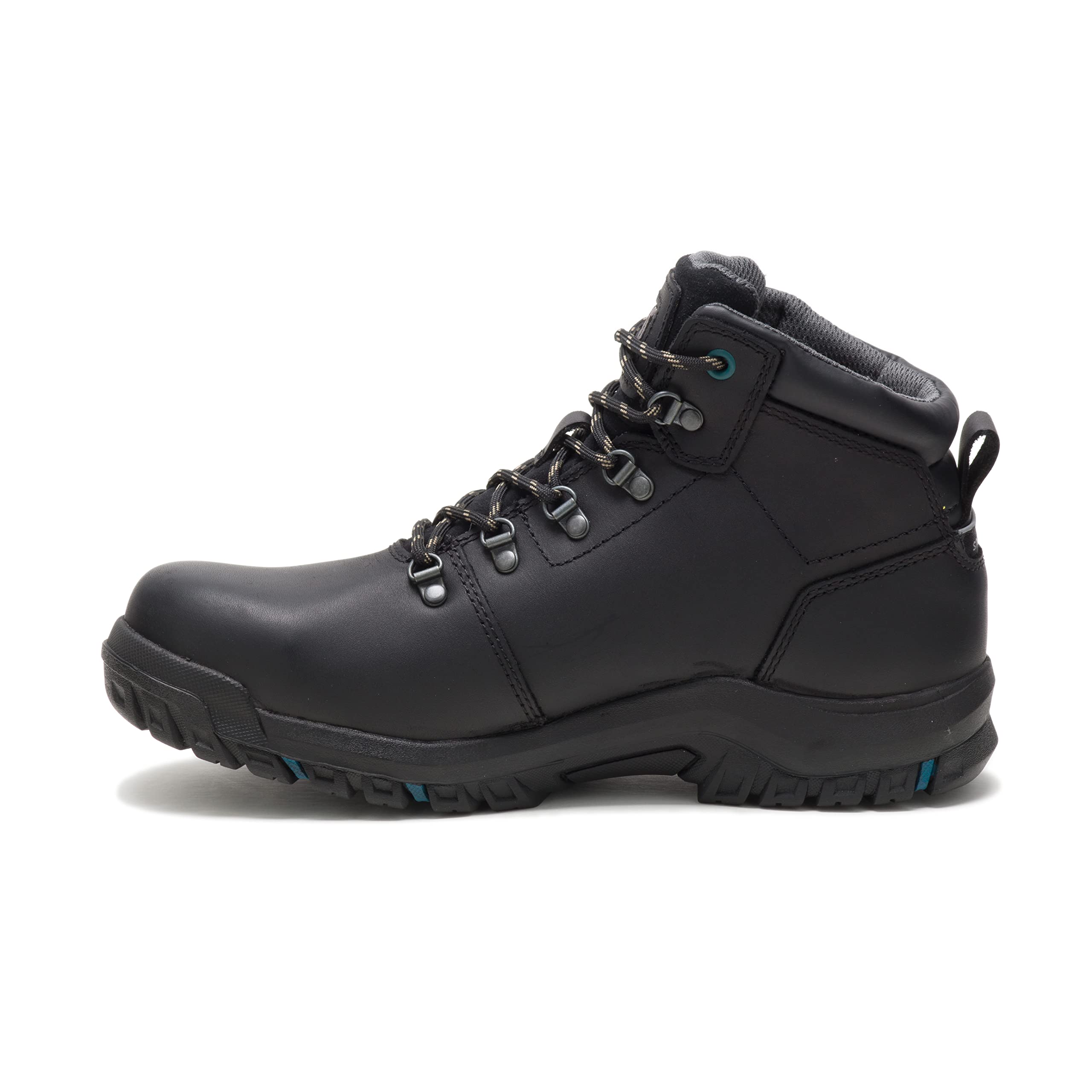 Cat Footwear Women 's Mae Waterproof Steel Toe Work Boot, Black, 5.5 Wide