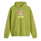 Kyda KidsGirls Loop Knit Hooded Neck Hoodies - Sweatshirt With Hoodies Full Sleeves Girls Winter Wear Regular Fit (Pack Of 1) Ol