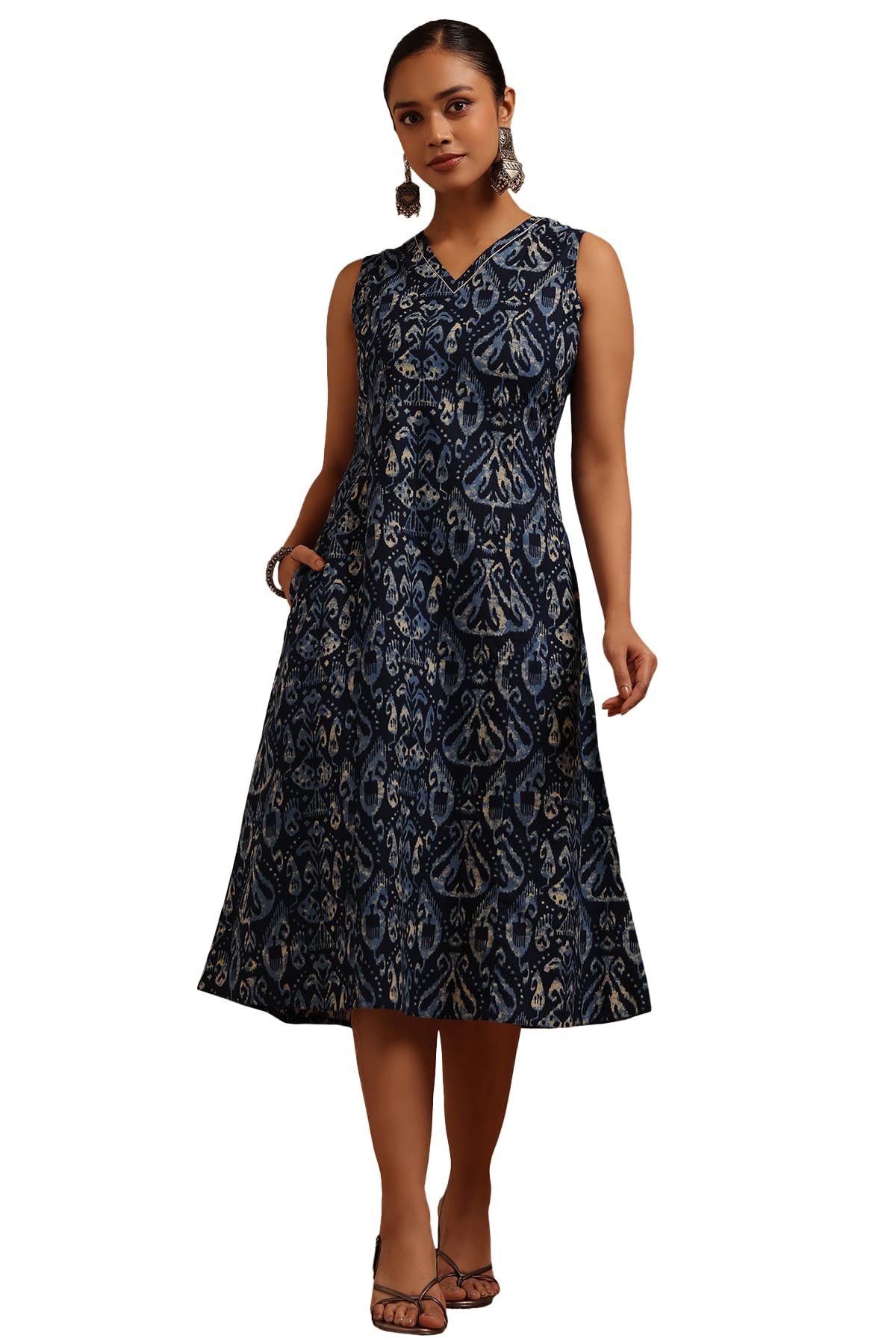 Soch Women Cotton Ethnic Motifs Dress