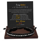 Btysun Inspirational Gifts for Men Morse Code Bracelets Mens Bracelets Birthday Annivesary Gifts for Him Graduation Christmas Ad