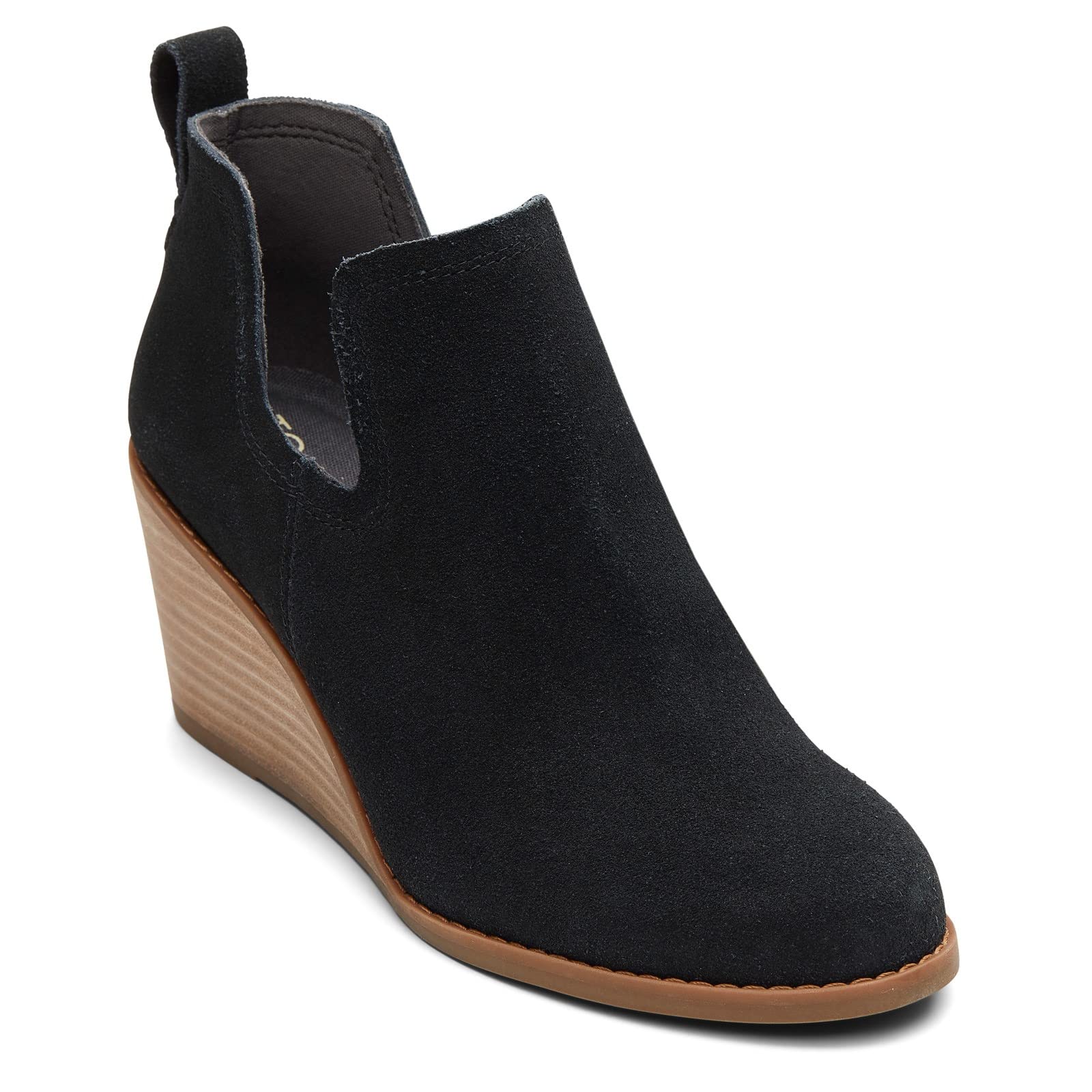 TOMS Womens, Kallie Black Suede Boots