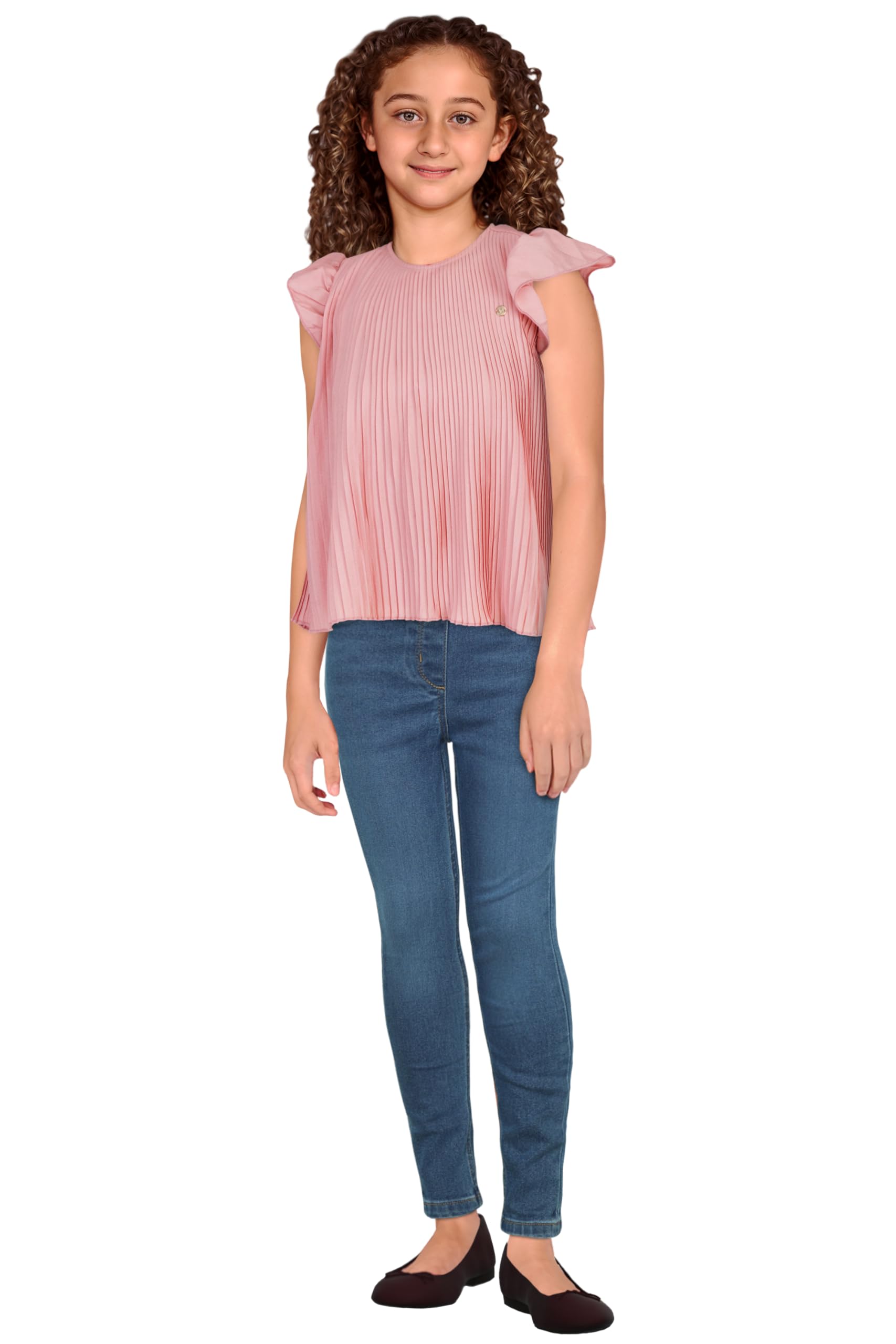 Allen Solly Girls Solid Party Shrug