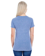 Ladies Triblend Short-Sleeve T-Shirt - cREAM TRIBLEND - 2XL(D0102H7K078)