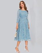 Toochki Dress For Women | Floral Printed Dress | Georgette Dress For Women | Dress | Flared Dress For Women | A Line Dress | Win