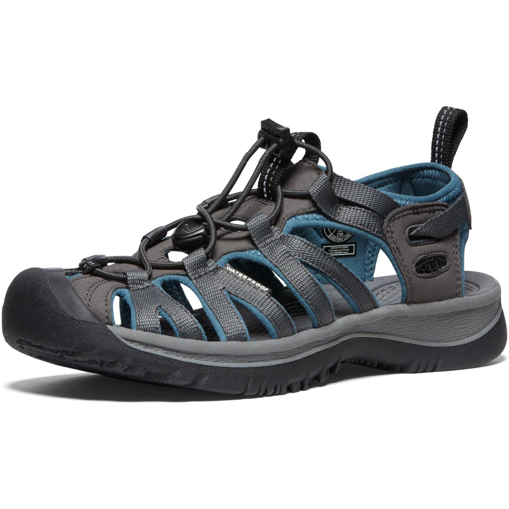 KEEN Women's Whisper Closed Toe Durable Comfortable Easy On Washable Adventure Sandals