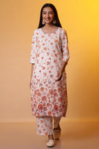 Aurelia WomenS Cotton Kurta Set (24Feas14918_White