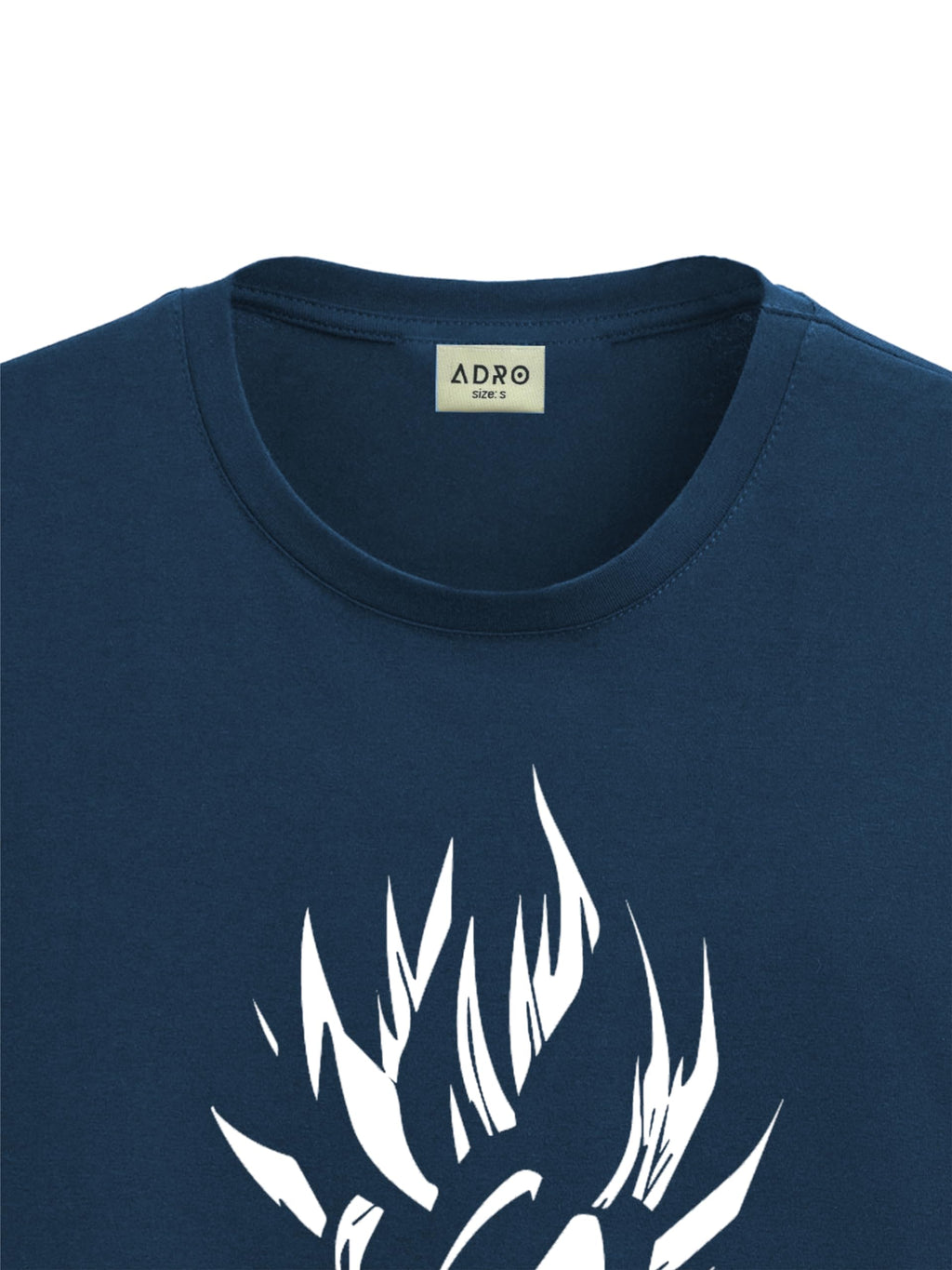 ADRO Mens Solid Regular Fit T-Shirt (RN24-GOK-SB_Teal