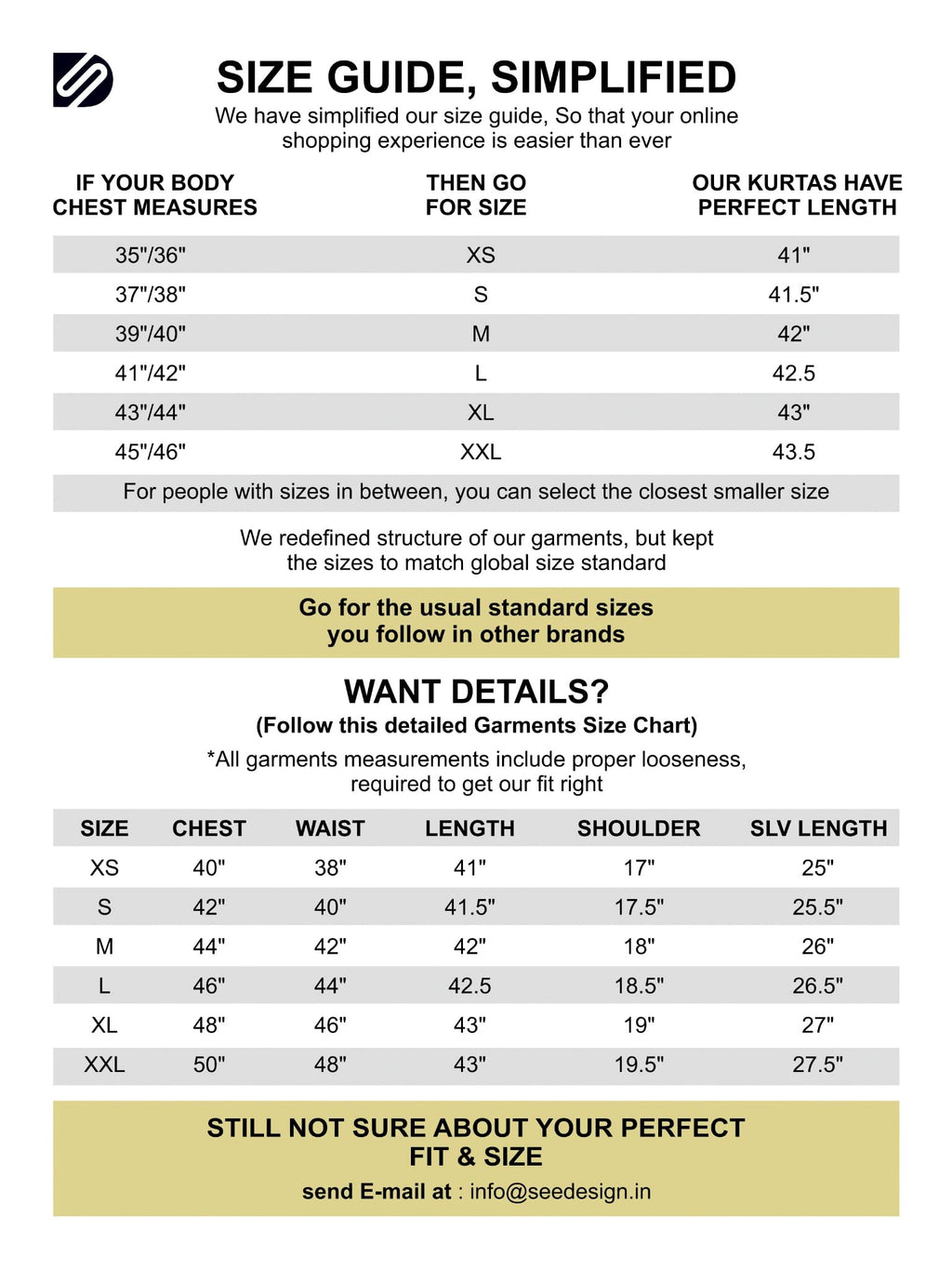 See Designs Men'S Cotton Regular Fit Printed Straight Kurta [Cream] (X-Small)