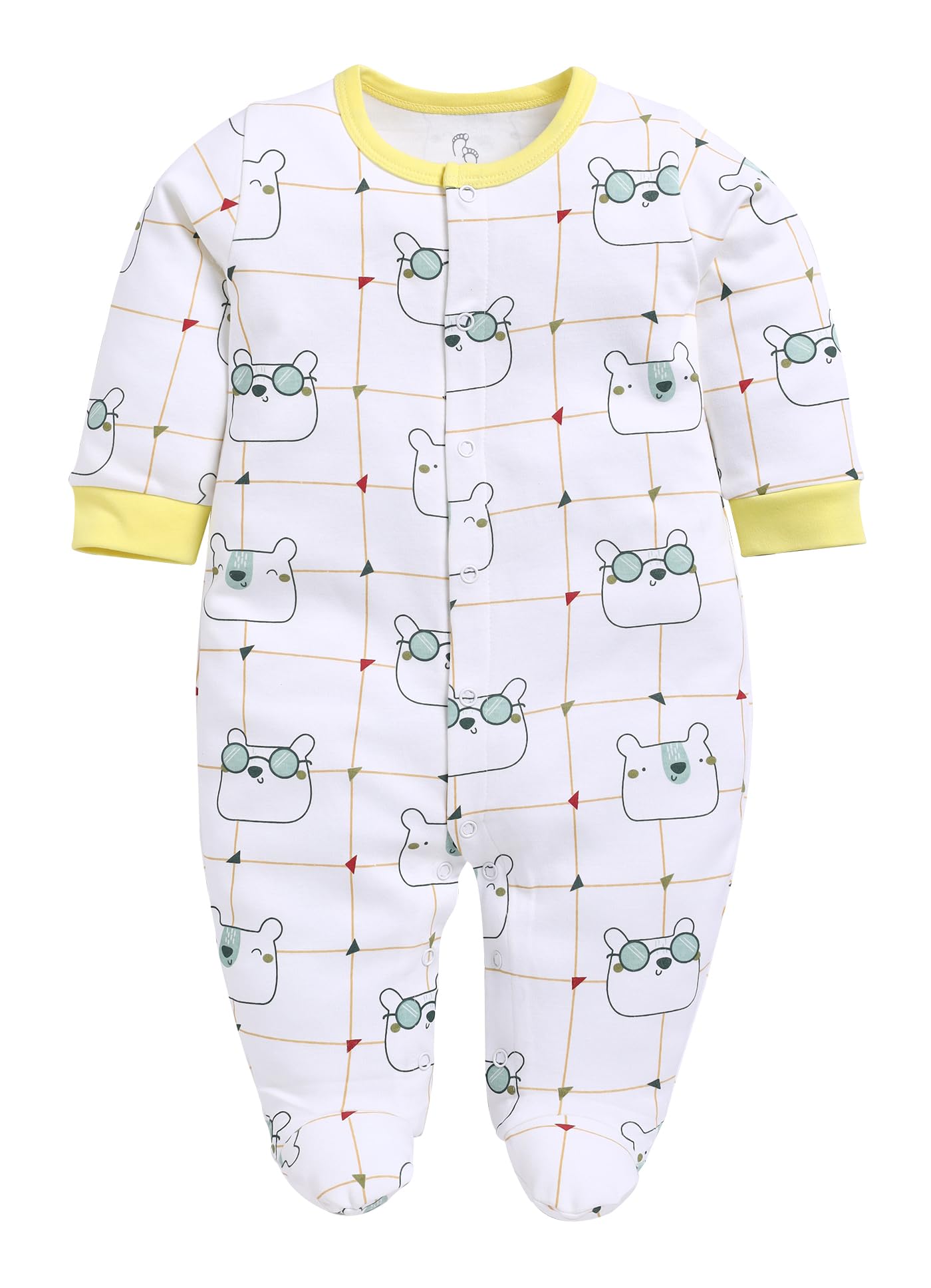 BabyGo Baby Half Sleeve Rompers 100% Cotton Rompers for New Born Baby Boys|Daily Suits for Baby Boys| 3X6M|GREEN|Onesies| Infant