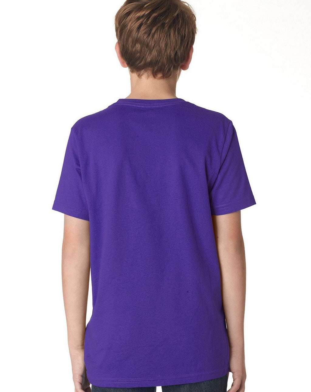 Youth Boys cotton crew - KELLY gREEN - XS(D0102H7NPMP)