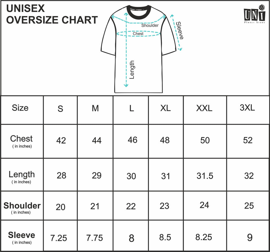 Uniplanet Store Solid Oversize The Nun Round Neck Cotton Printed Black T Shirt For Men