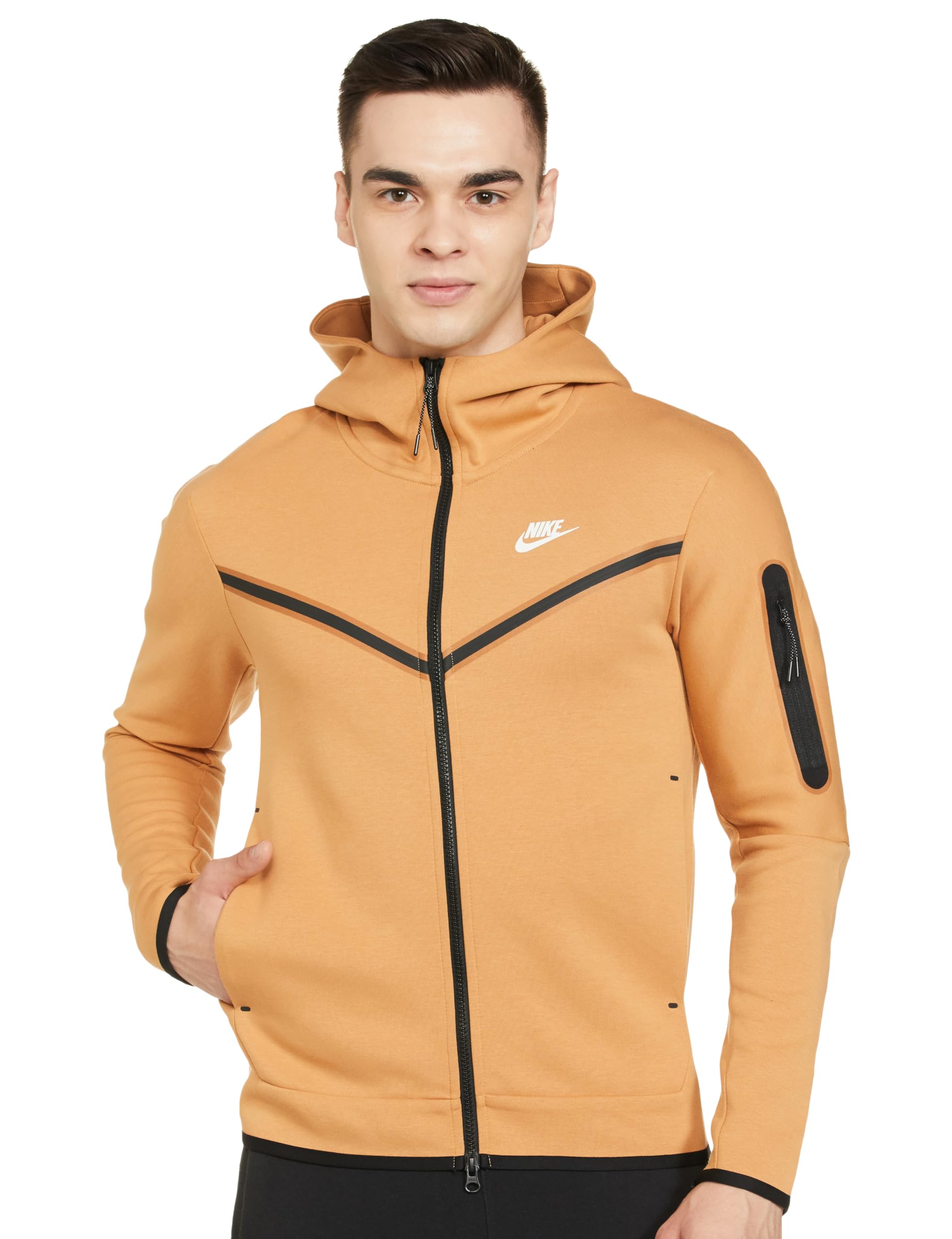 Nike Nsw Tch Flc Hoodie Fz Wr Men Fashion Hoodies