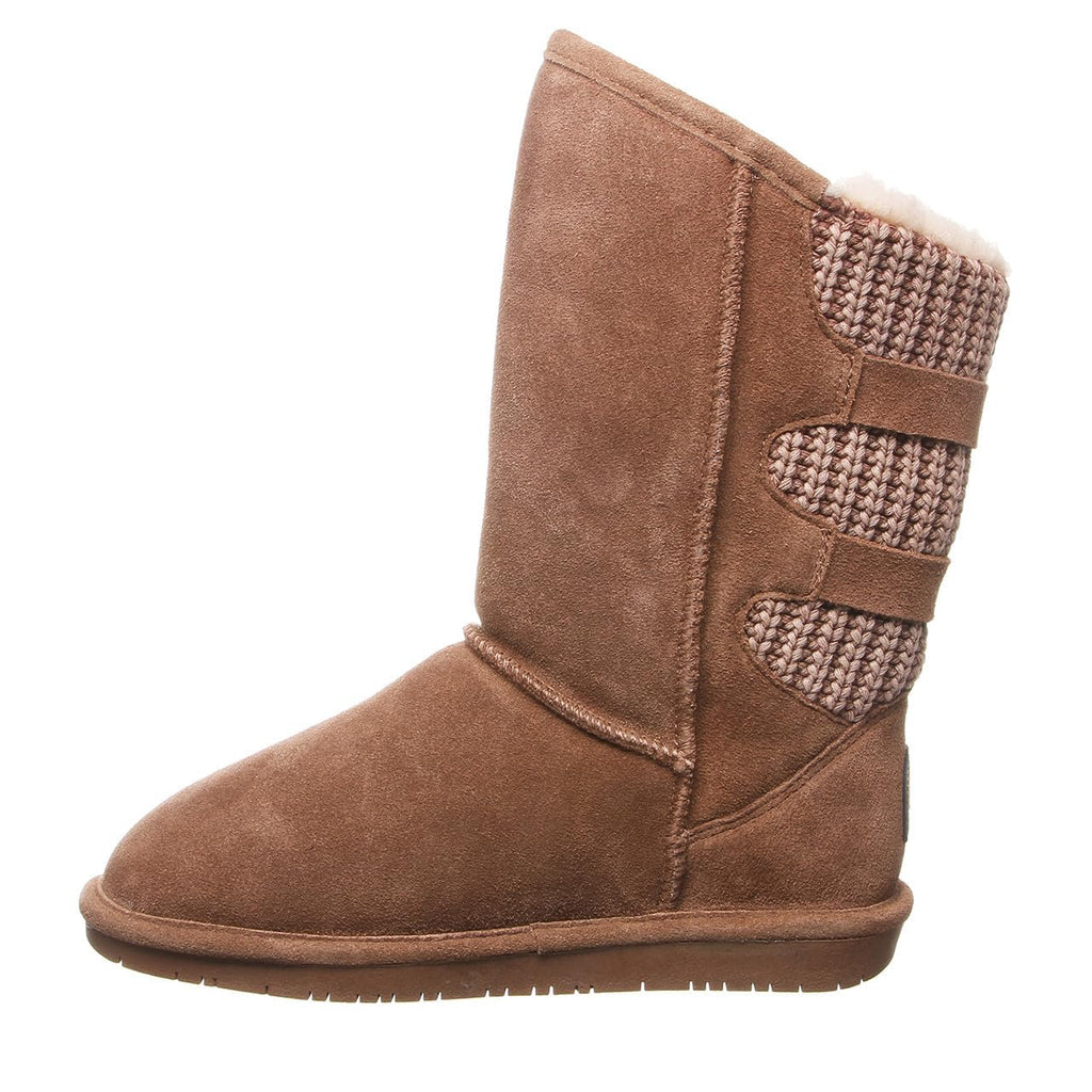 Bearpaw 1669W-H-10 Womens Boshie Winter Boot  Hickory - Size 10