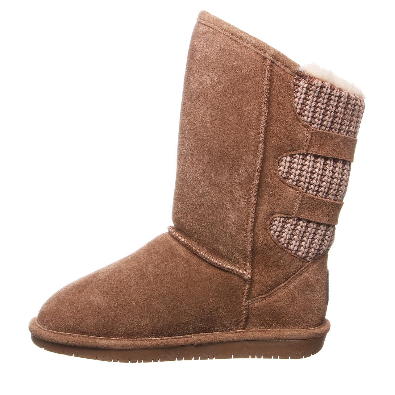 Bearpaw 1669W-H-10 Womens Boshie Winter Boot  Hickory - Size 10