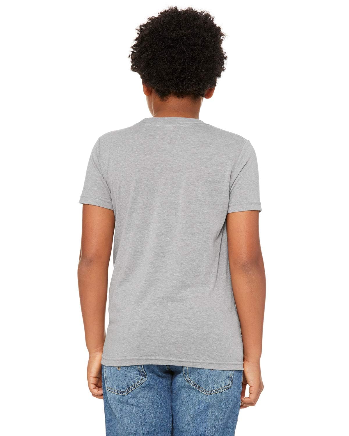 Youth Triblend Short-Sleeve T-Shirt - BLUE TRIBLEND - M(D0102H7W6Z8)