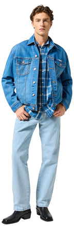 Wrangler Men's 13MWZ Cowboy Cut Original Fit Jean, Gold Buckle Bleach, 38W x 36L