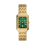 Fossil Women's Raquel Quartz Stainless Steel Three-Hand Watch, Color: Gold (Model: ES5341)