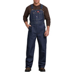 Dickies Men's Denim Bib Overall, Indigo Rigid, 40 x 36