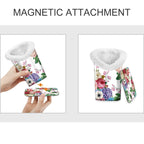 Fintie Plush Lined Eyeglasses Holder, Glasses Stand Case, Anti-scratch Glasses Storage Organizer for Desk, Nightstand, Office, F