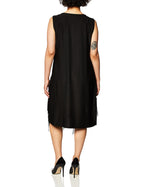 Forum Novelties Women's Midnight Dazzle Flapper Costume Dress, Black, Medium/Large