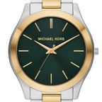 Michael Kors Slim Runway Three-Hand Two-Tone Stainless Steel Men's Watch (Model: MK9149)