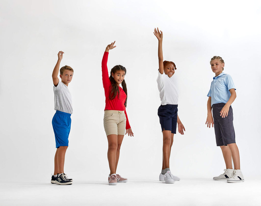 French Toast Big Girls Pull-On Short, Navy, 12