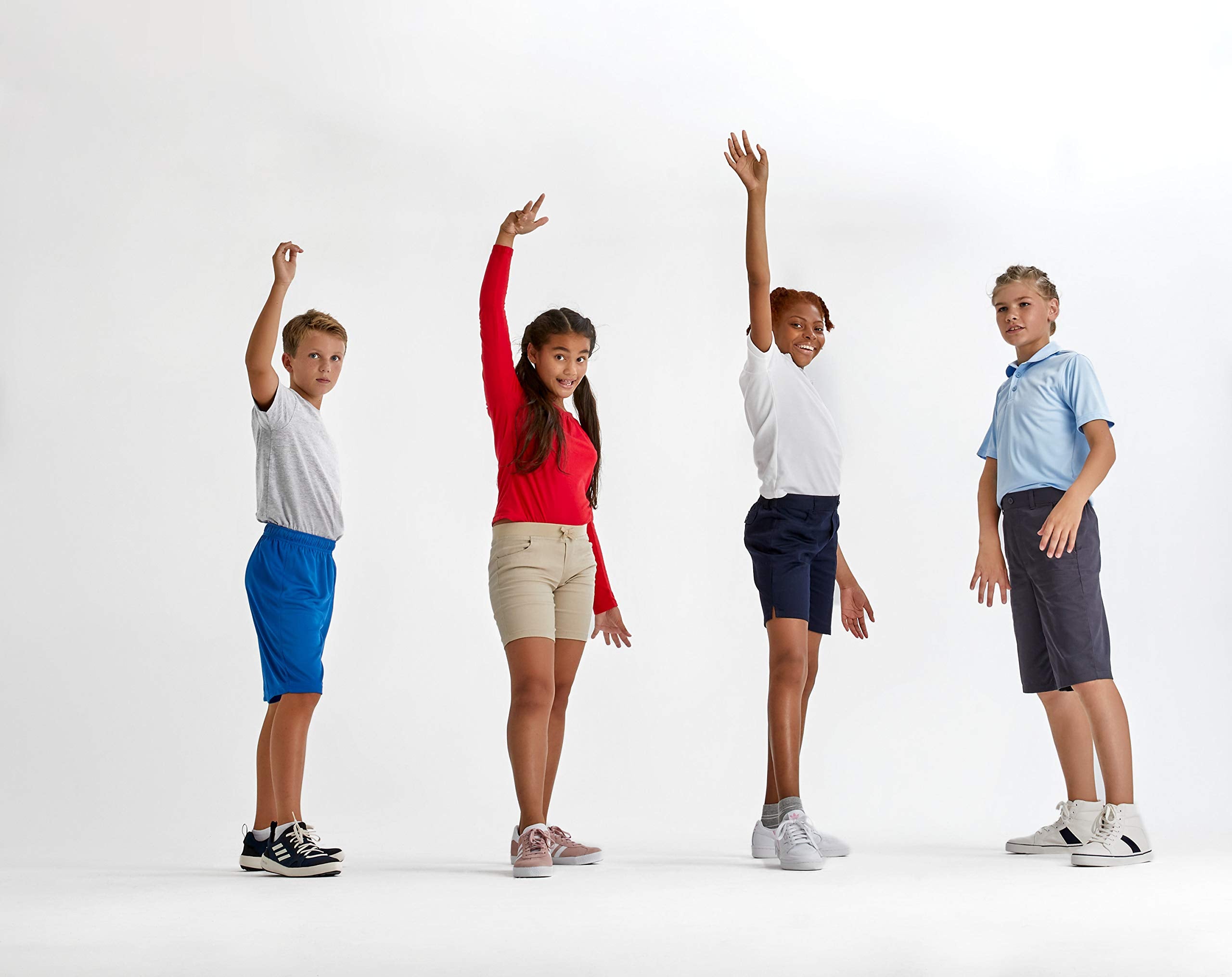 French Toast Big Girls Pull-On Short, Navy, 12