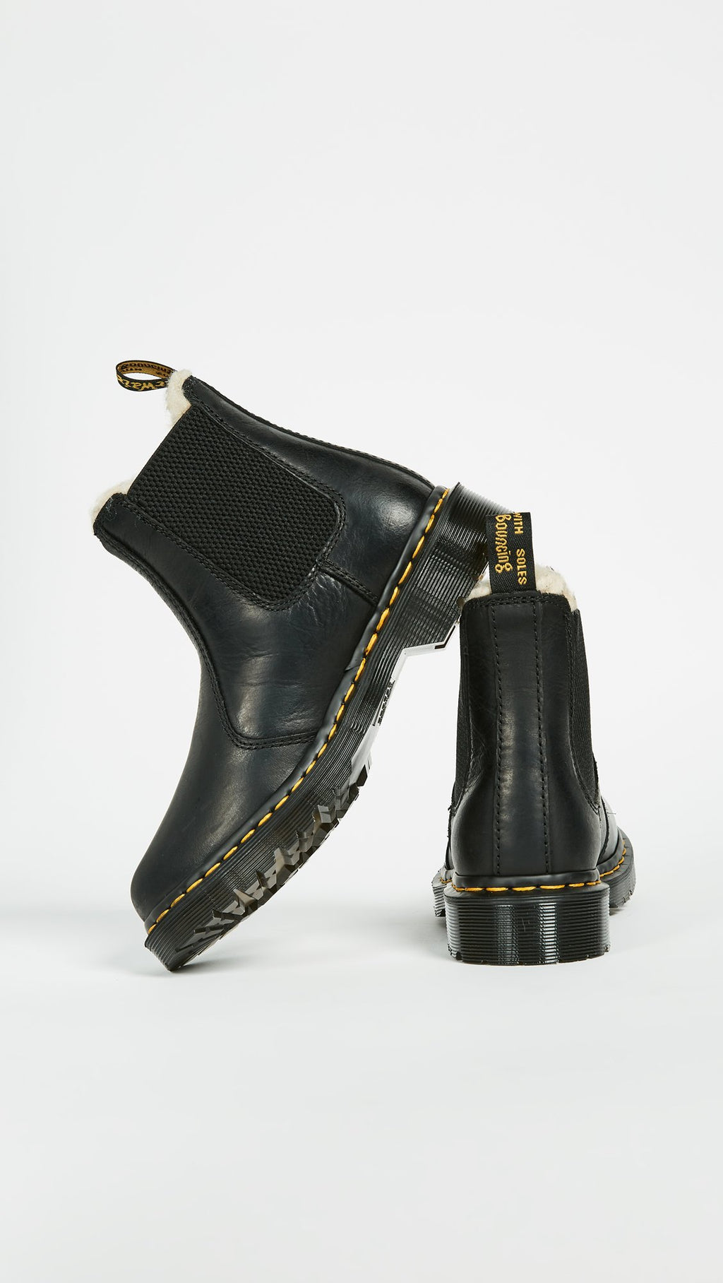 Dr. Martens Womens 2976 Leonore Fashion Boot, Black Burnished Wyoming, 8