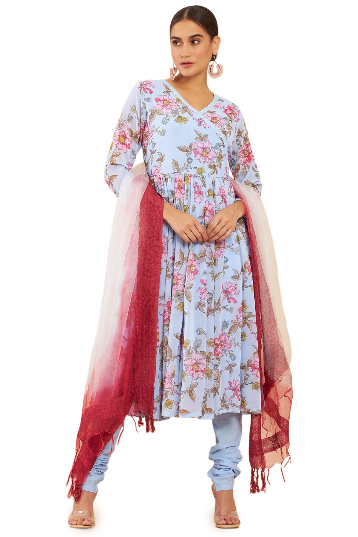 Soch Women Georgette Salwar Suit Set