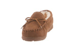 Bearpaw 1961W-220-7 Mindy Moccasin Slippers for Womens  Hickory - Size 7