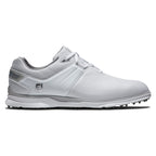 FootJoy Men's Pro|SL Golf Shoe, White/Navy/Red, 9