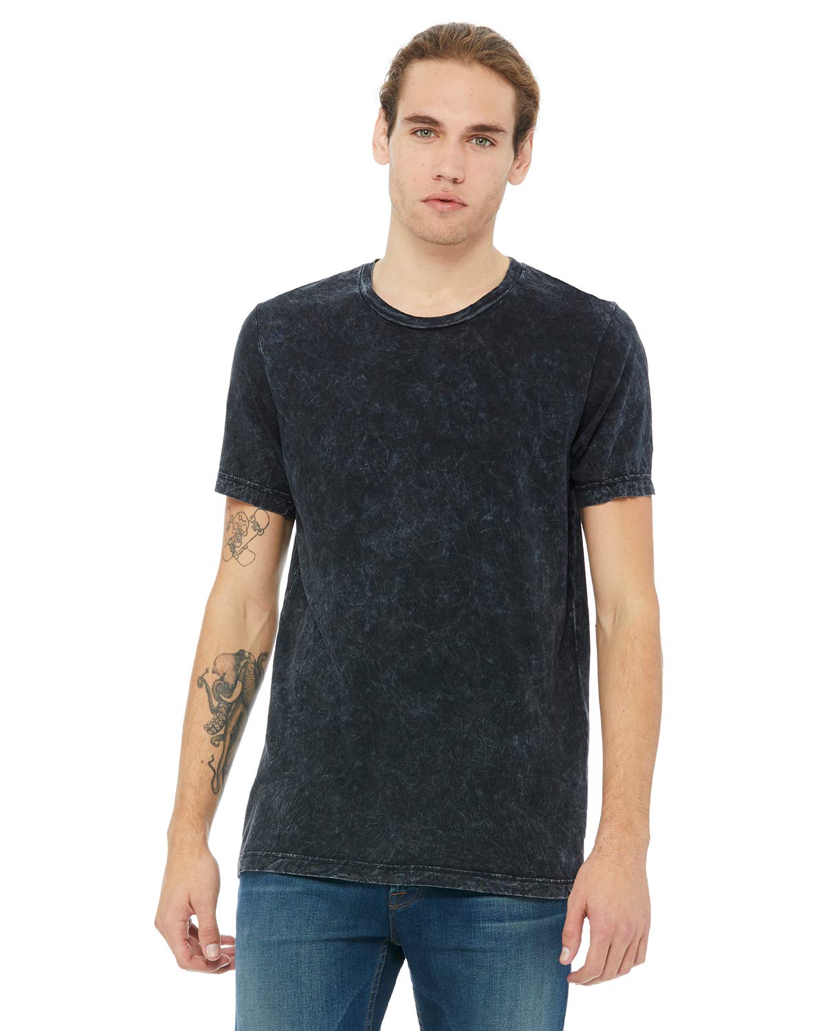 Unisex Poly-cotton Short-Sleeve T-Shirt - BERRY - S(D0102H7WJX2)