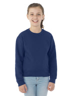 Youth NuBlend Fleece crew - BLAcK - S(D0102HI3YAV)