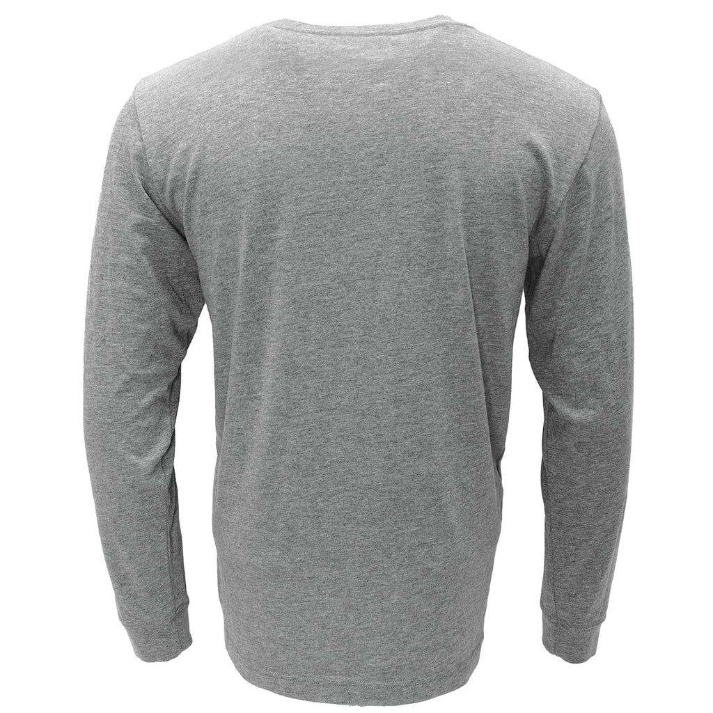 Cummins Unisex Long Sleeve T-shirt Cotton Blend Tee in Sport Gray CMN4783 - Large
