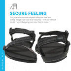 Xero Shoes Men's Z-Trail EV Barefoot Hiking Sandals, Multi-Black, 8