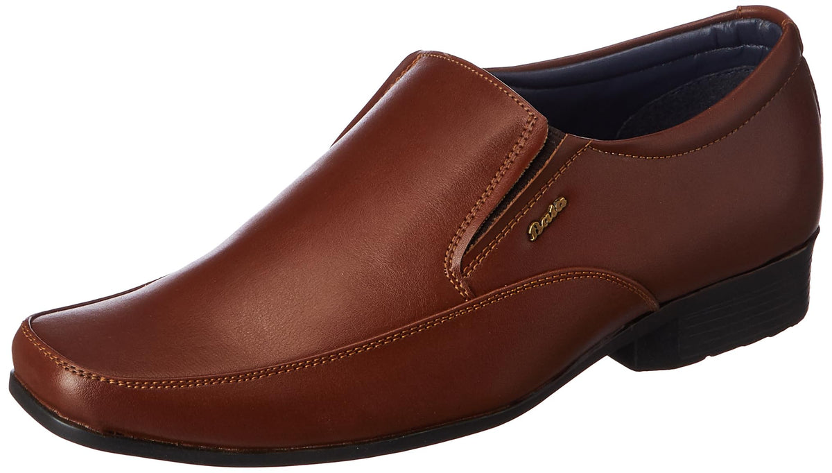 Bata Mens Slipon Formal Shoes  Light Brown (8 UK) (8513000) 8